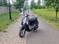 Skuter na wtrysku paliwa KYMCO NEWS SENTO 2012r szyba