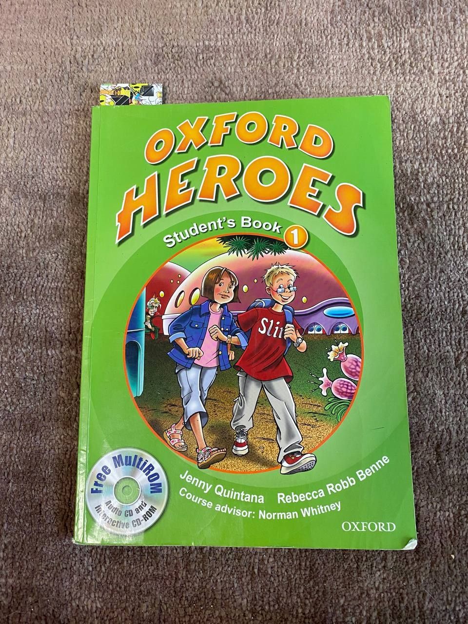 Oxford Heroes зошит англійська мова 
Student's book
Зошит чистий почи