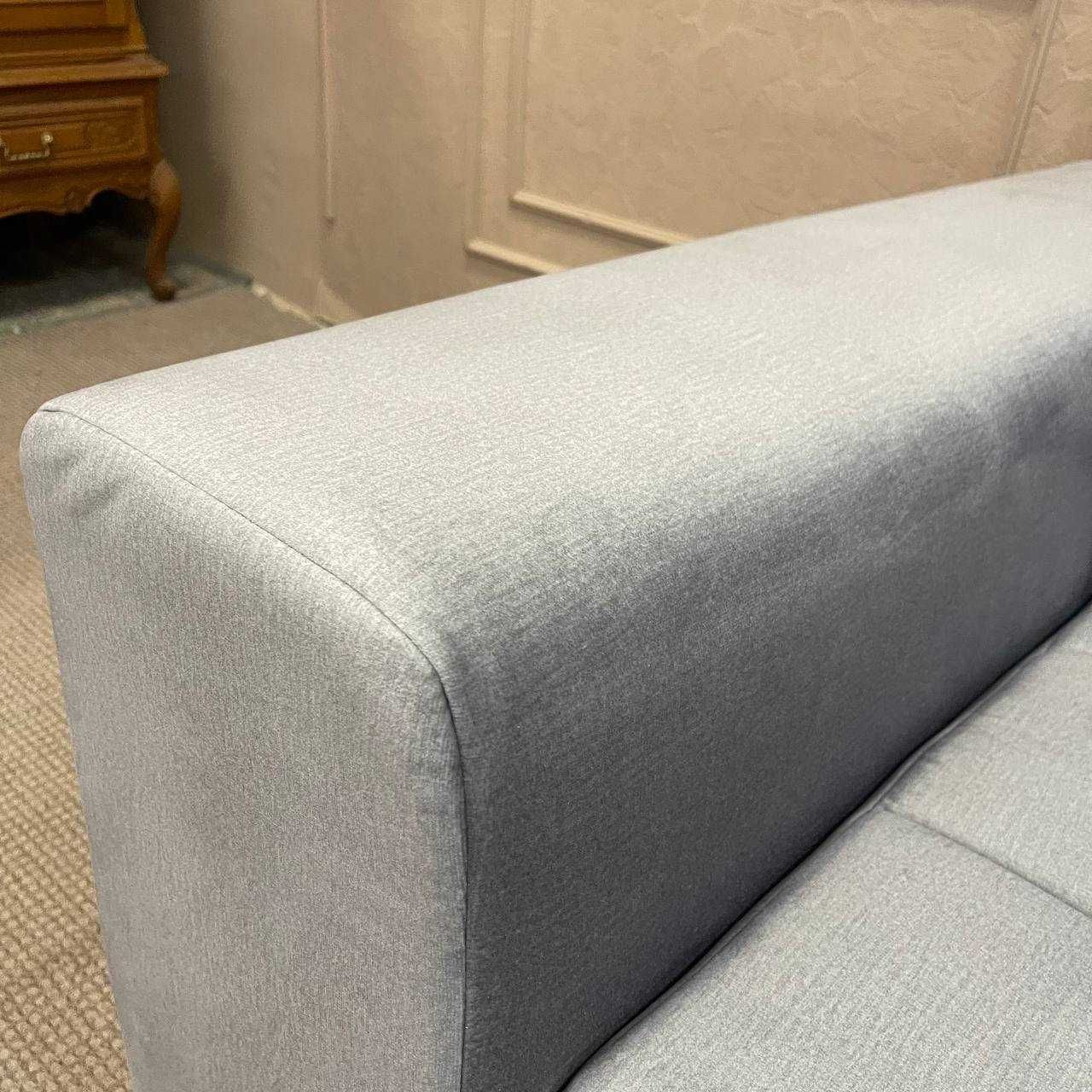 Новий сірий кутовий розкладний диван
