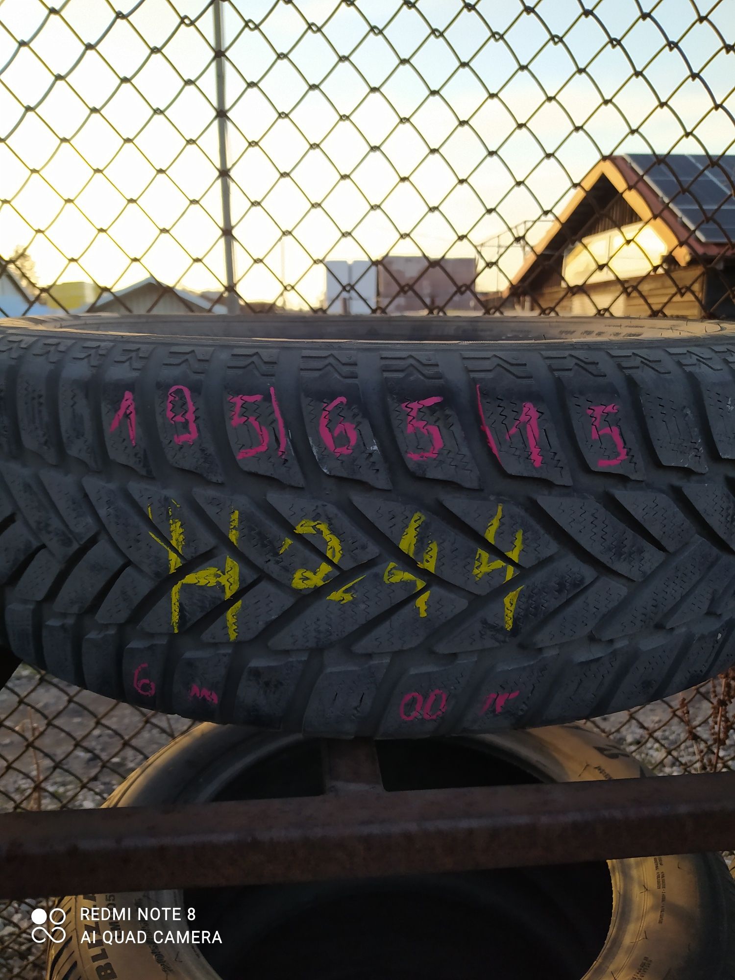 H244 195/65/15 91t Dunlop SP Winter Sport M3