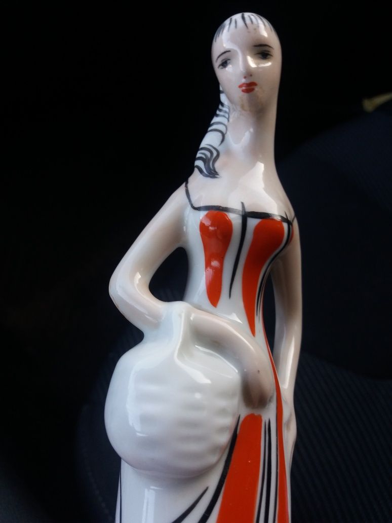 Wazony porcelana kryształy  PRL
