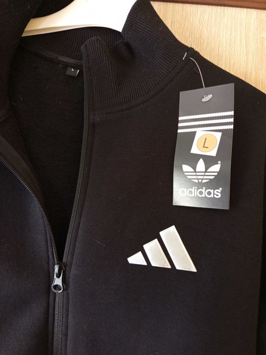 ciepła bluza rozpinana L adidas