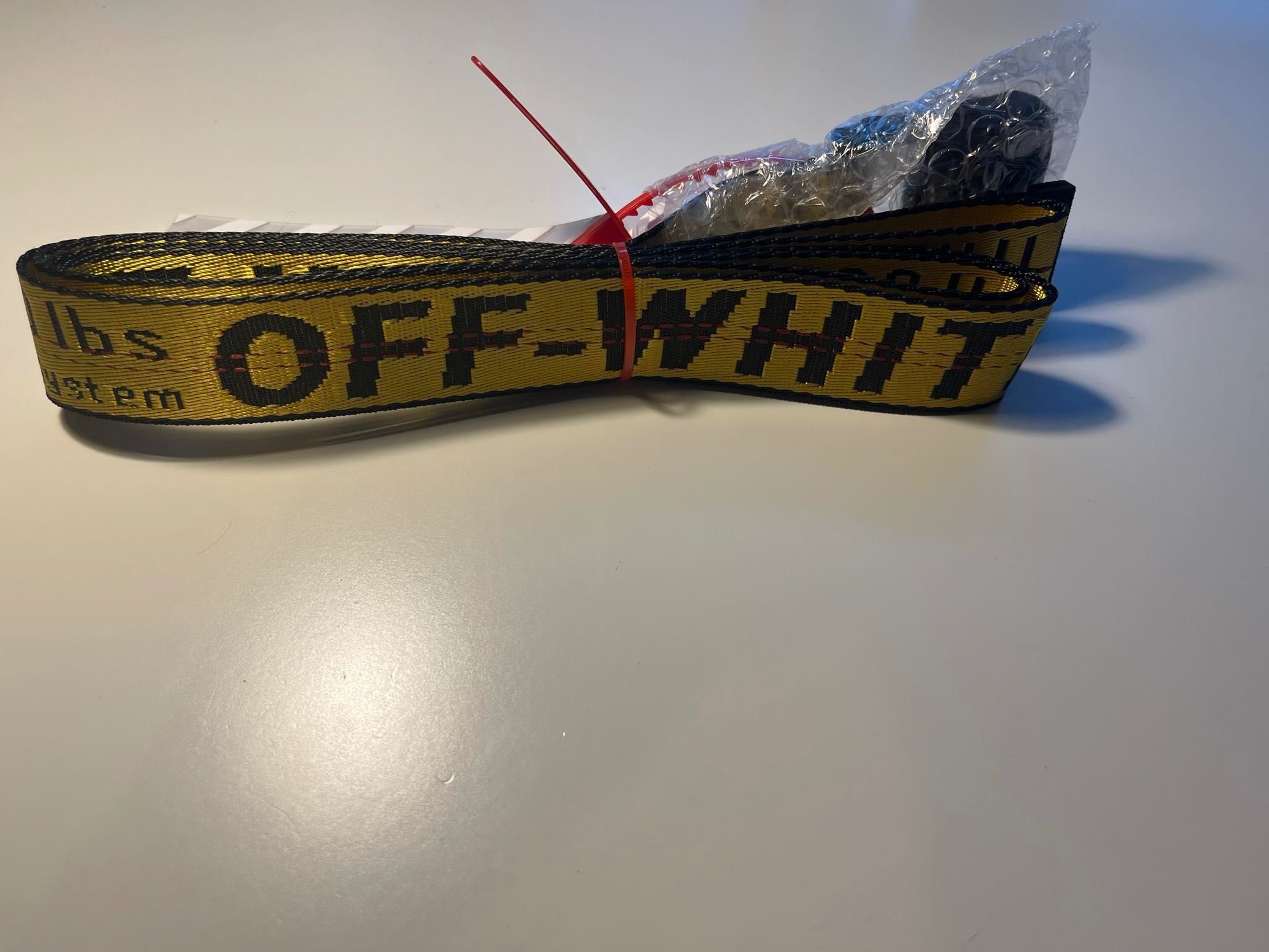 Off white belt (pasek off white)