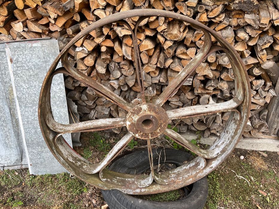 Koło stalowe, masywne