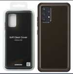 Etui SAMSUNG Soft Cover Clear do Samsung A32 5G Czarny 

QA3