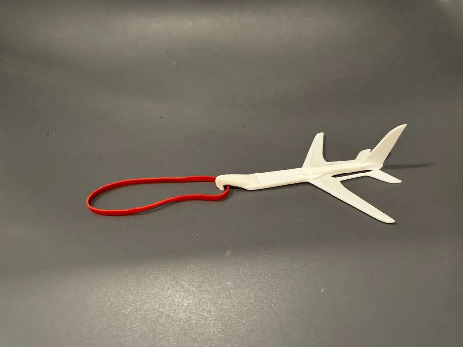 Avião de Borracha Durável e Divertido