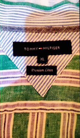 Tommy Hilfiger сорочка льон чоловіча