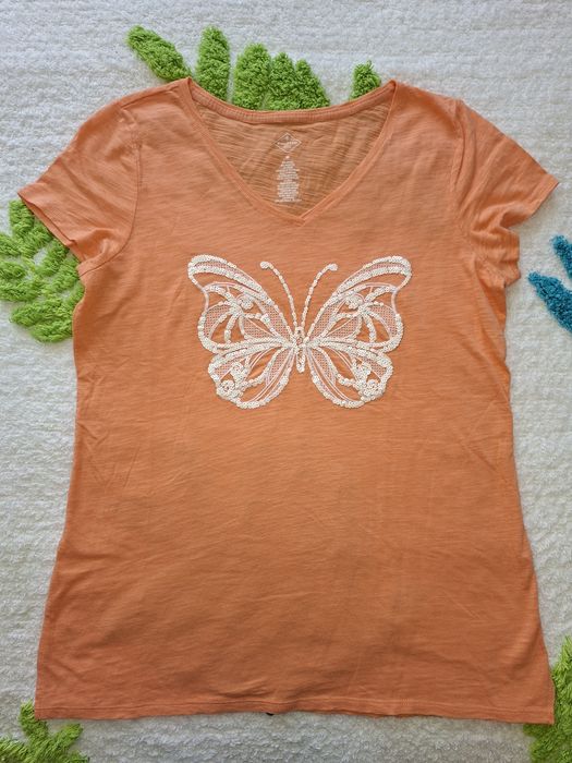 Koszulka z motywem motyla