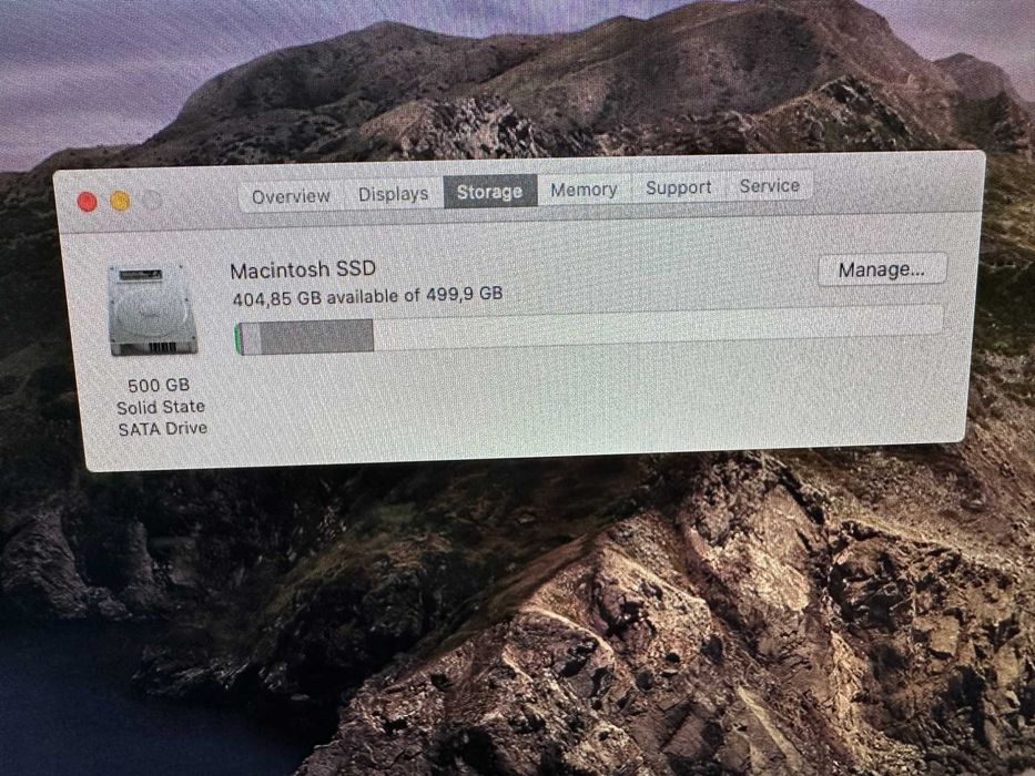 iMac 21,5 2,7GHz i5 16Gb 500SSD Gb