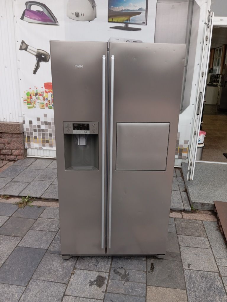 Холодильник AEG S66090 Side-by-side No-Frost нержавейка из Германии