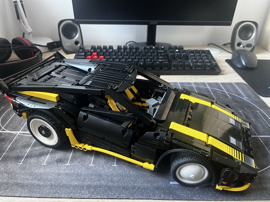 Klocki Cada Cybernight Cyberpunk 3 pojazdy z gry + gratis puzzle