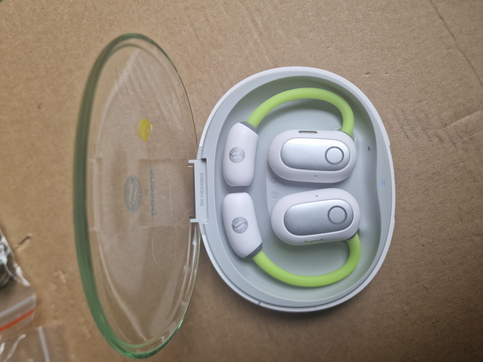 Sluchawki Bluetooth Baseus Eli Sport 1 Open-Ear TWS Aurora zielony no