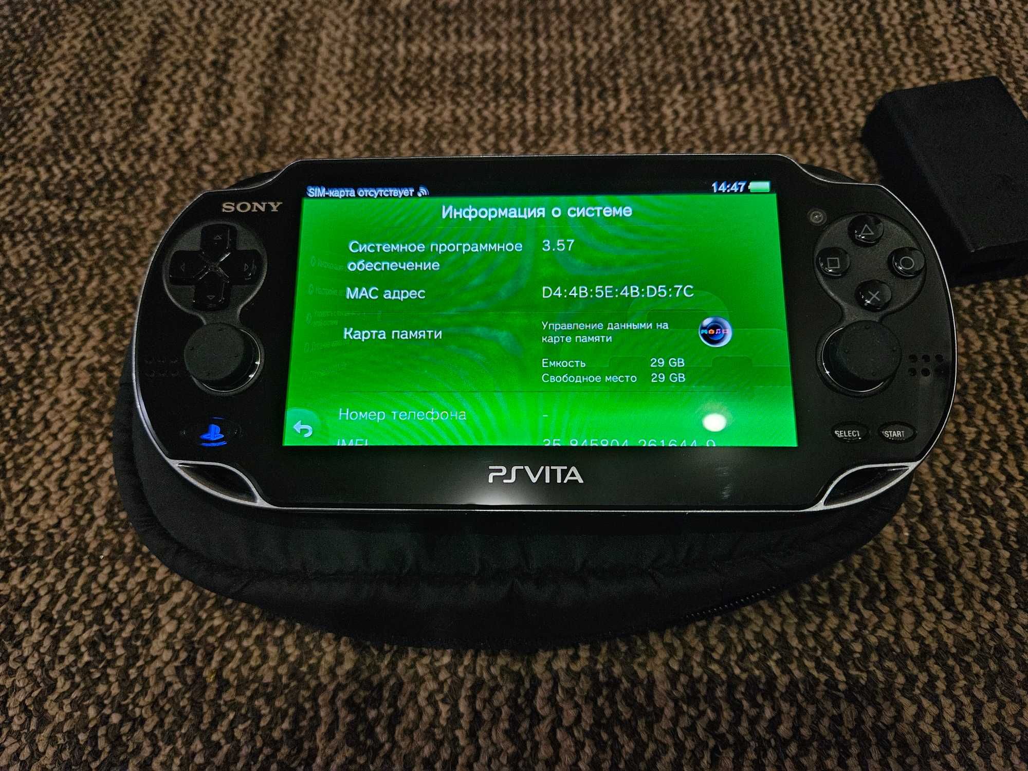 Продам Sony PS Vita 3g+Wi-Fi з грою та аксесуарами