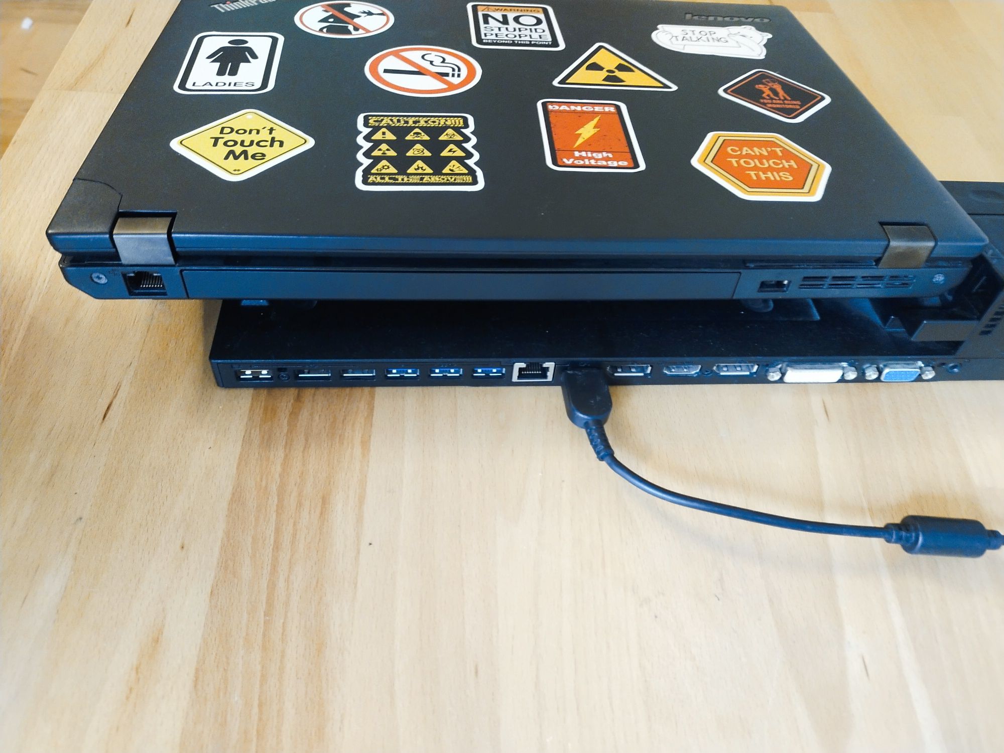 Laptop Lenovo ThinkPad L440 i5/8/240gb/W10+stacja dokująca i myszka