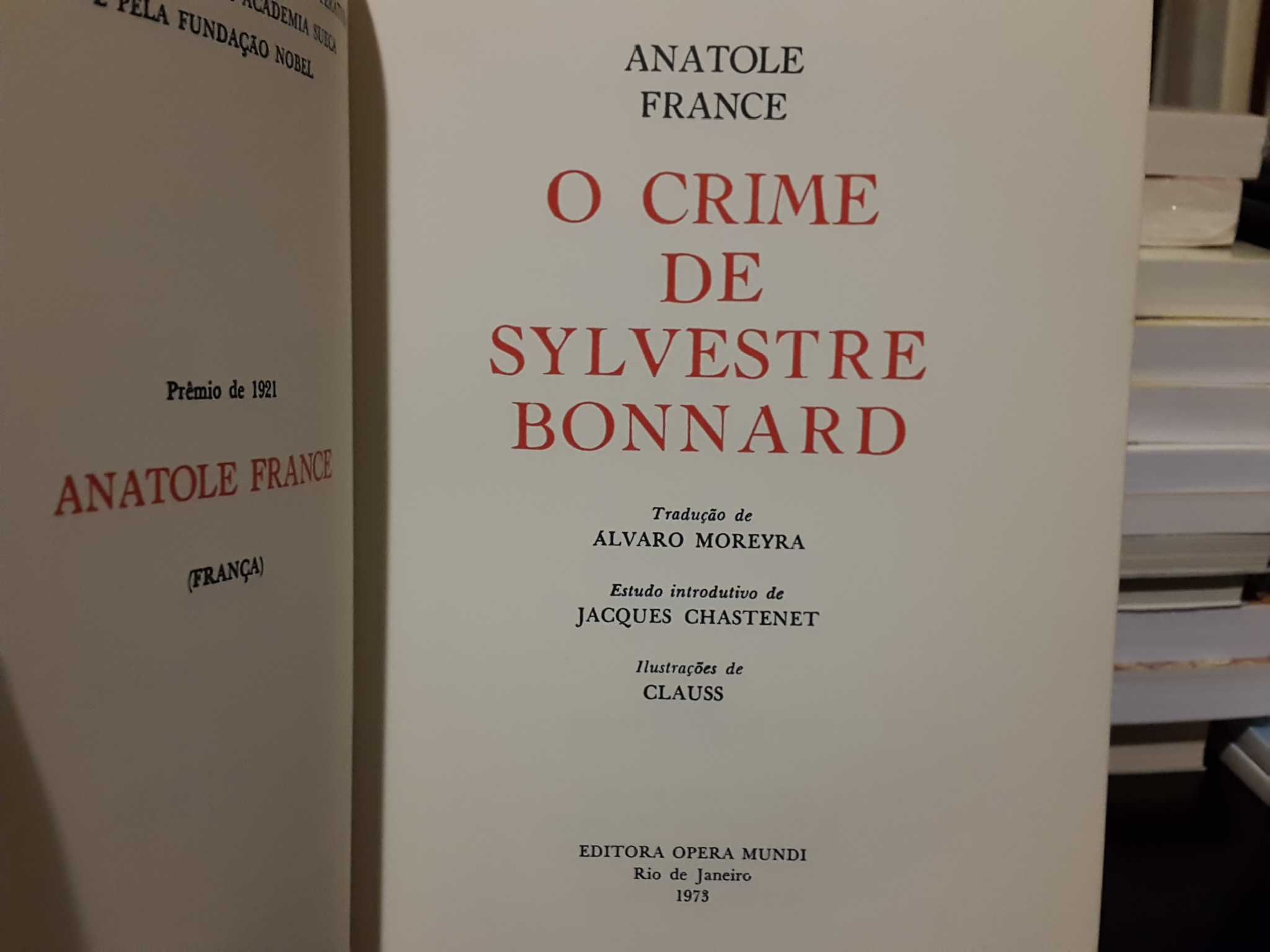 Anatole France - O Crime de Sylvestre Bonnard