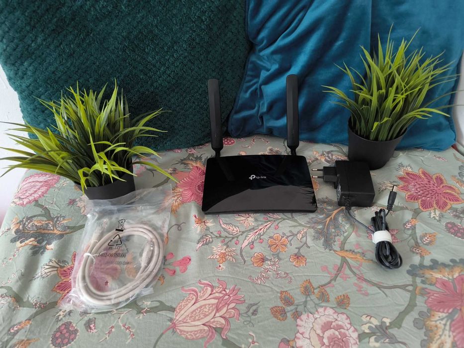 Wydajny router LTE Karta SIM TP-Link VPN z antenami