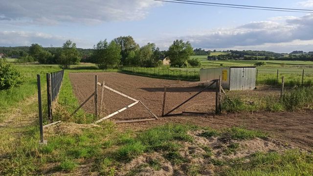 Działka budowlana 19a Marszowice. Prąd + pozwolenie na budowę