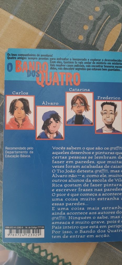 Os Cinco, misterio dos graffiti