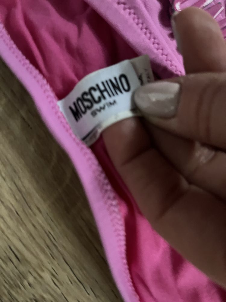Moschino m 38 rozowy barbie kostium kapielowy