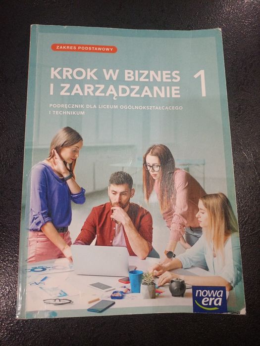 Książka krok w biznes i zarządzanie