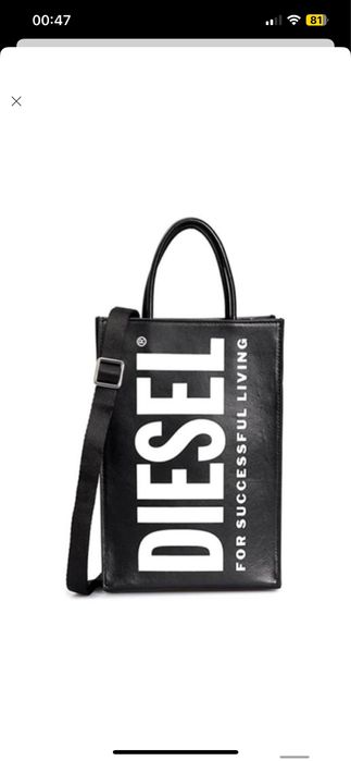Сумка Diesel средняя черная