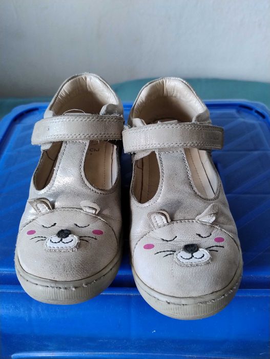 SUPER CENA Buciki Lasocki dziewczynki skóra naturalna r. 27 pantofelki