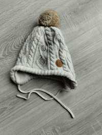 Czapka ocieplana polarem dziecięca , , czapka na zimę h&M 62-68