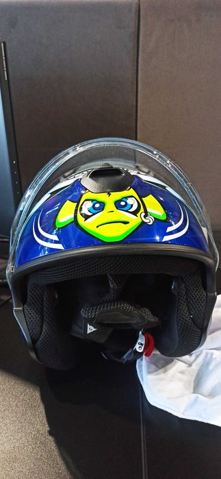 Capacete AGV Eteres Rossi Misano 2015 - tamanho L