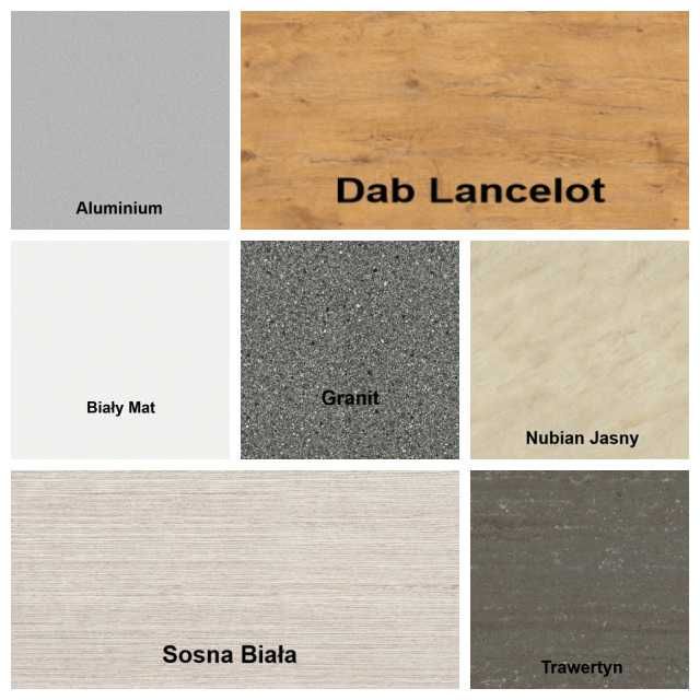 Meble Szafki Kuchenne Lara Biały Połysk