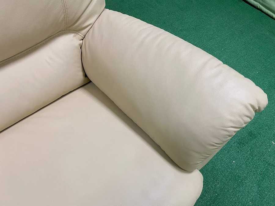 Акція!!! Шкіряний диван. Бежевий. Диван з шкіри. CALIA ITALIA.