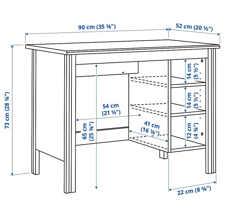 Mesa secretária Ikea