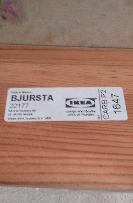 Mesa extensível IKEA Bjursta
