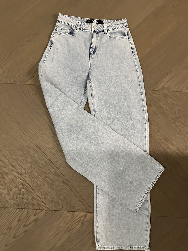 27 spodnie jeansy Karl Lagerfeld proste nogawki Must have