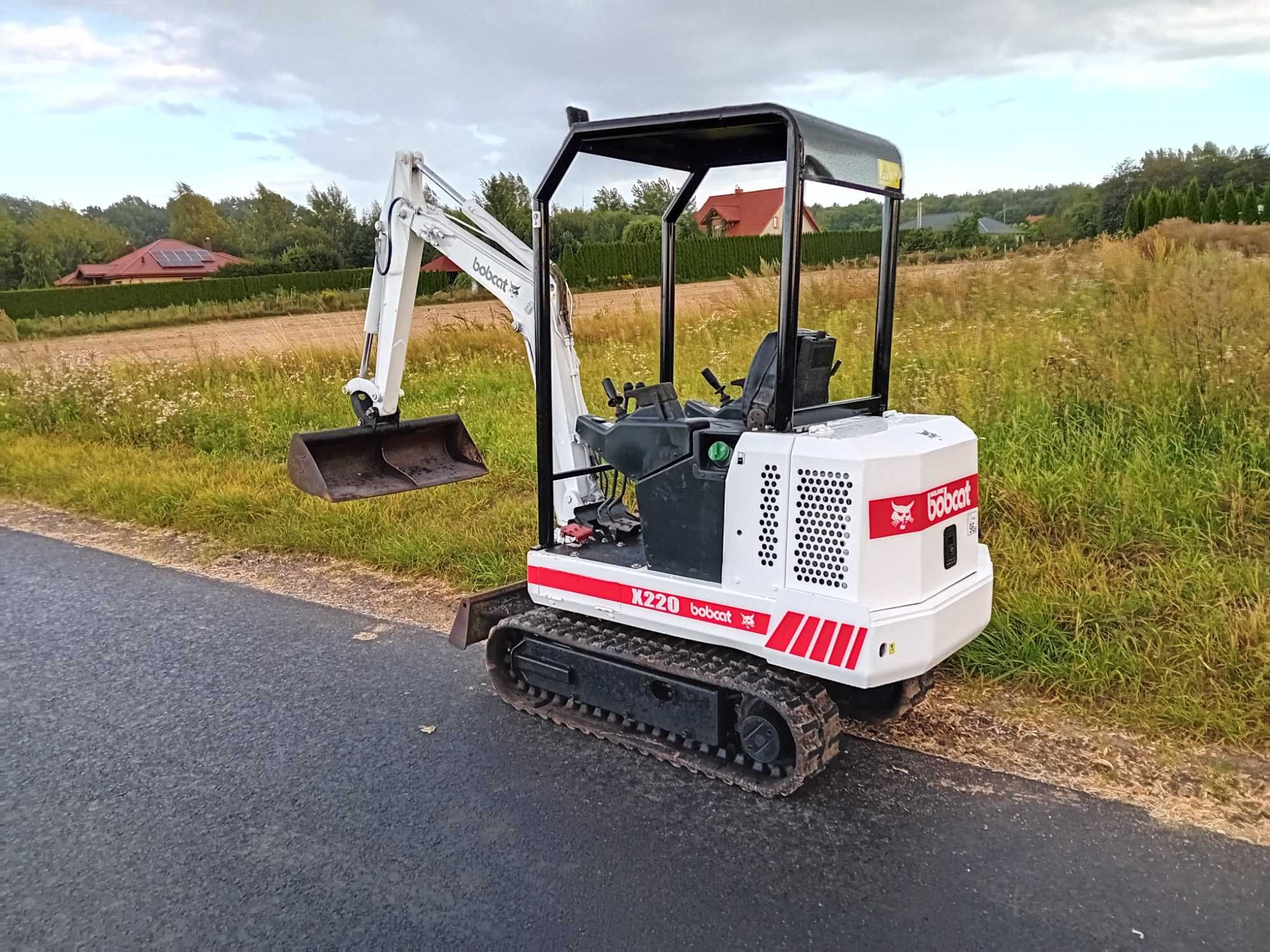 Minikoparka BOBCAT x220 koparka , okazja