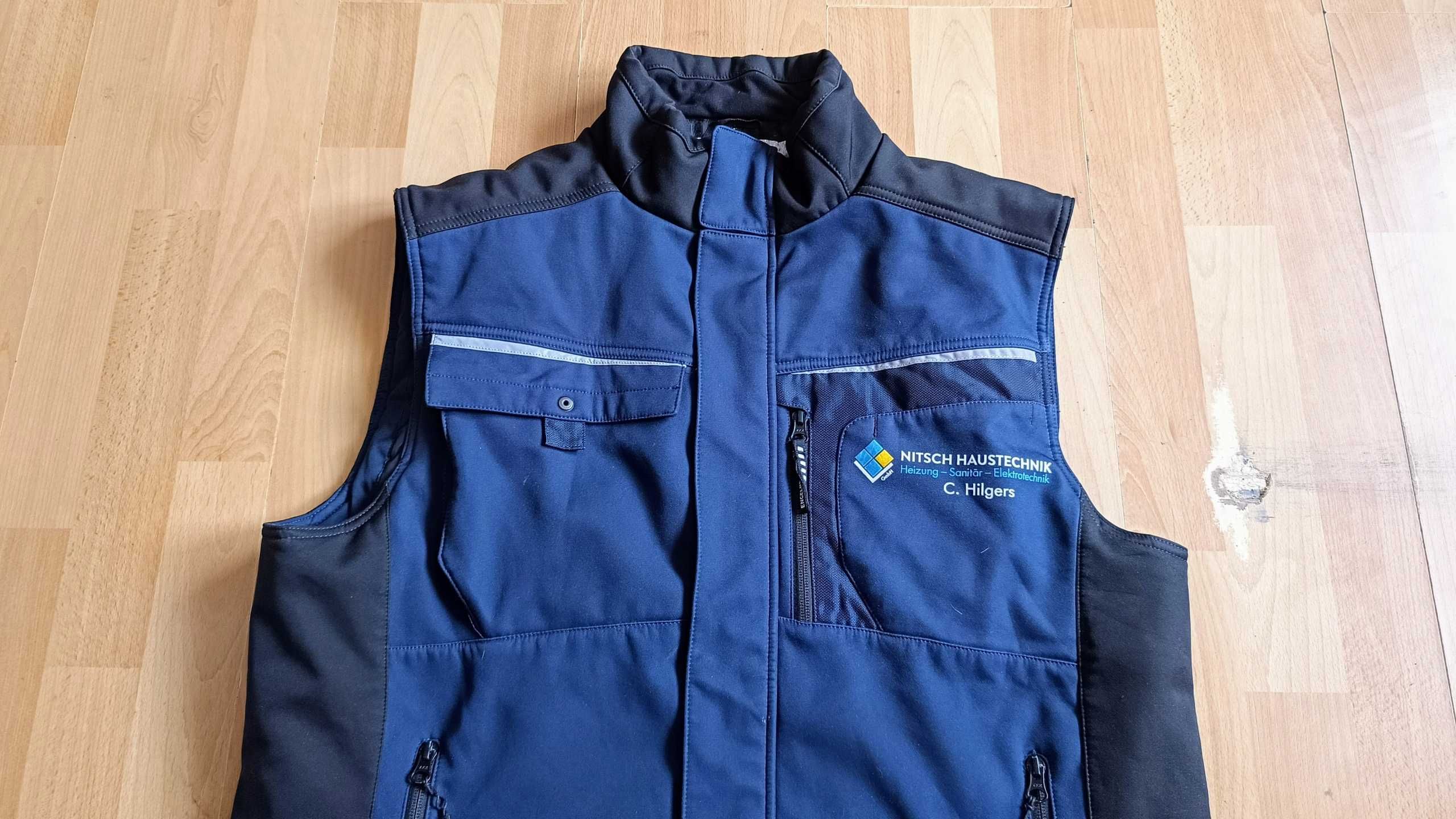 Męska kamizelka softshell ENGELBERT STRAUSS MOTION r.XL stan b.dobry