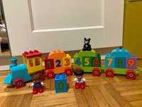 Klocki Lego Duplo 10847 Pociąg z cyferkami 1,5+ Super Stan