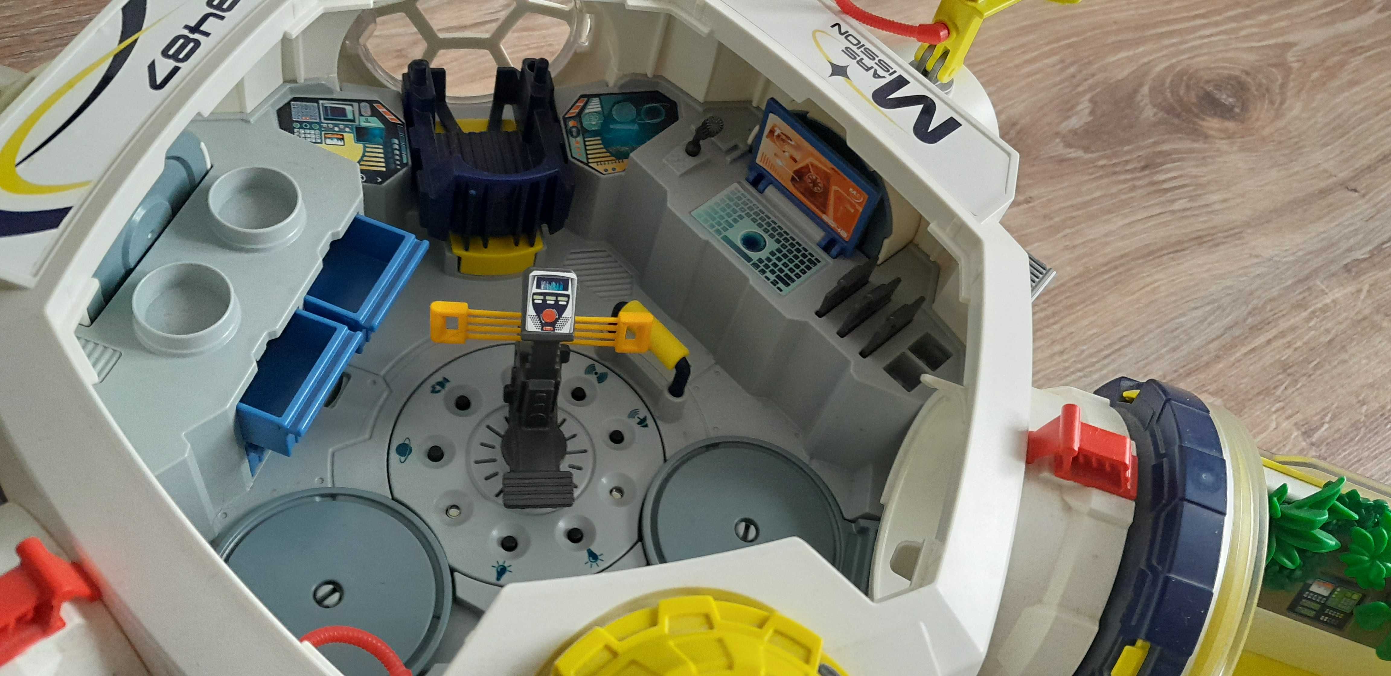 Playmobil duży zestaw Misja na Marsa Łazik marsjański, stacja, pojazd