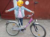 Велосипед підлітковий для дівчинки 24 колеса