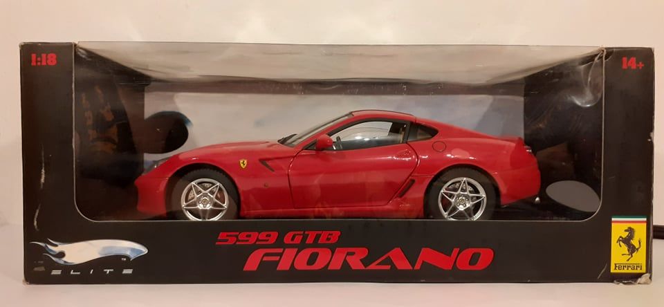 1/18 Ferrari 599 GTB Fiorano - Hot Wheels Elite