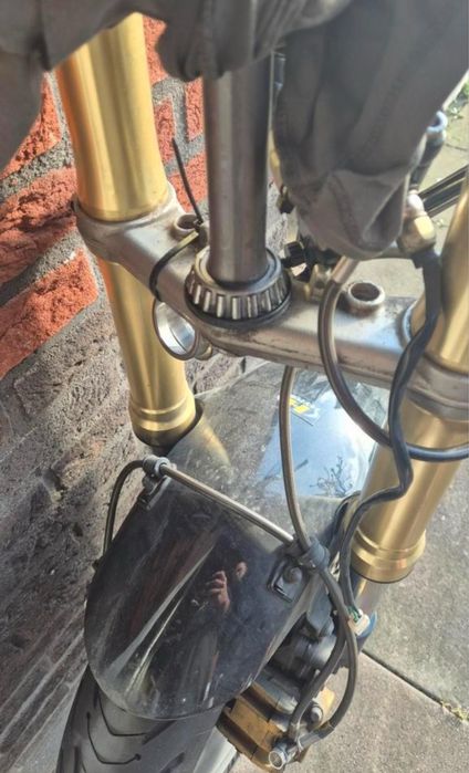 Вилка honda hornet 2007 cb600f хорнет траверса вилка колесо тормоза