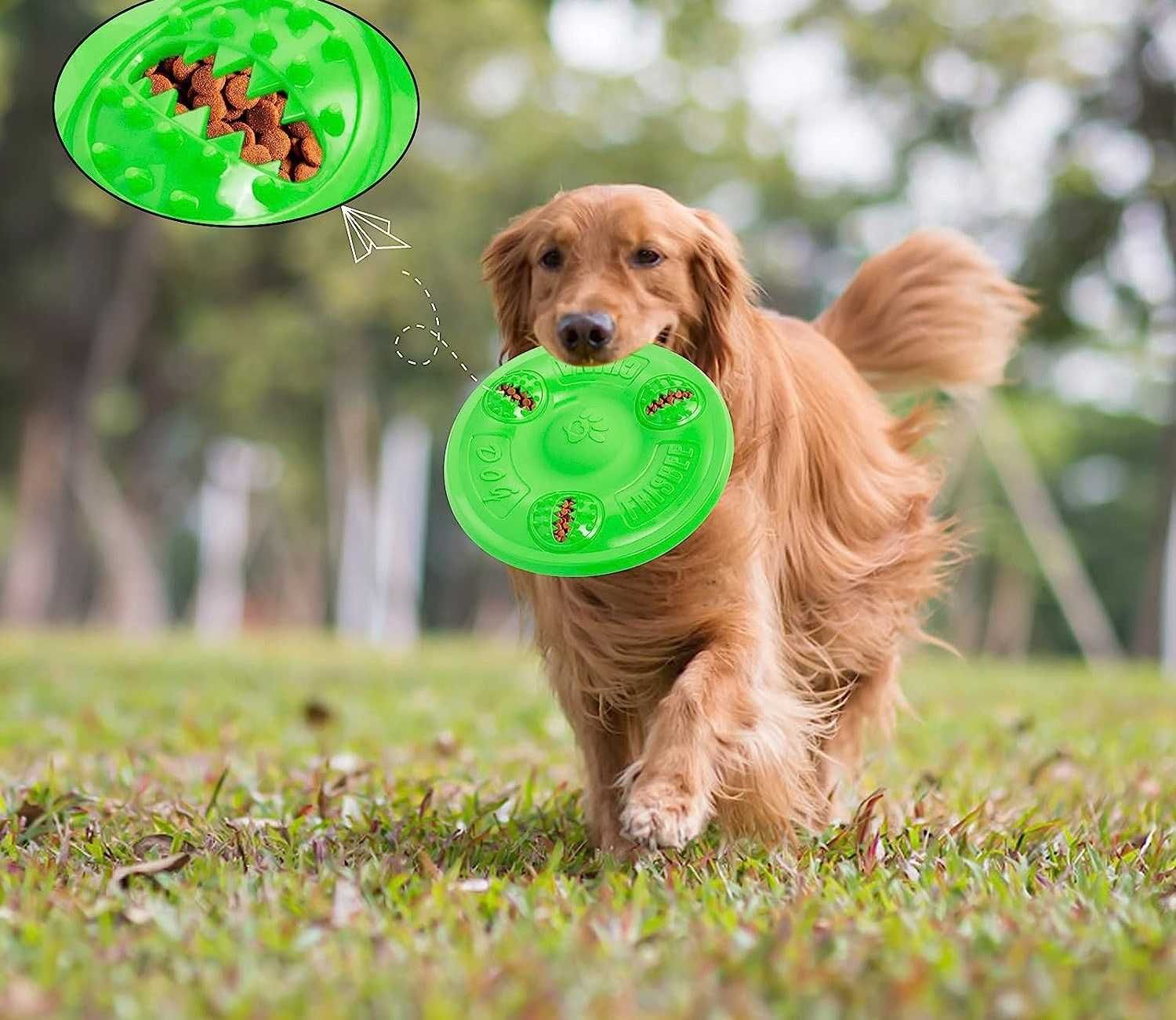 Frisbee Dla Psa Zabawka Latający Dysk Aportowanie Przysmak 20cm