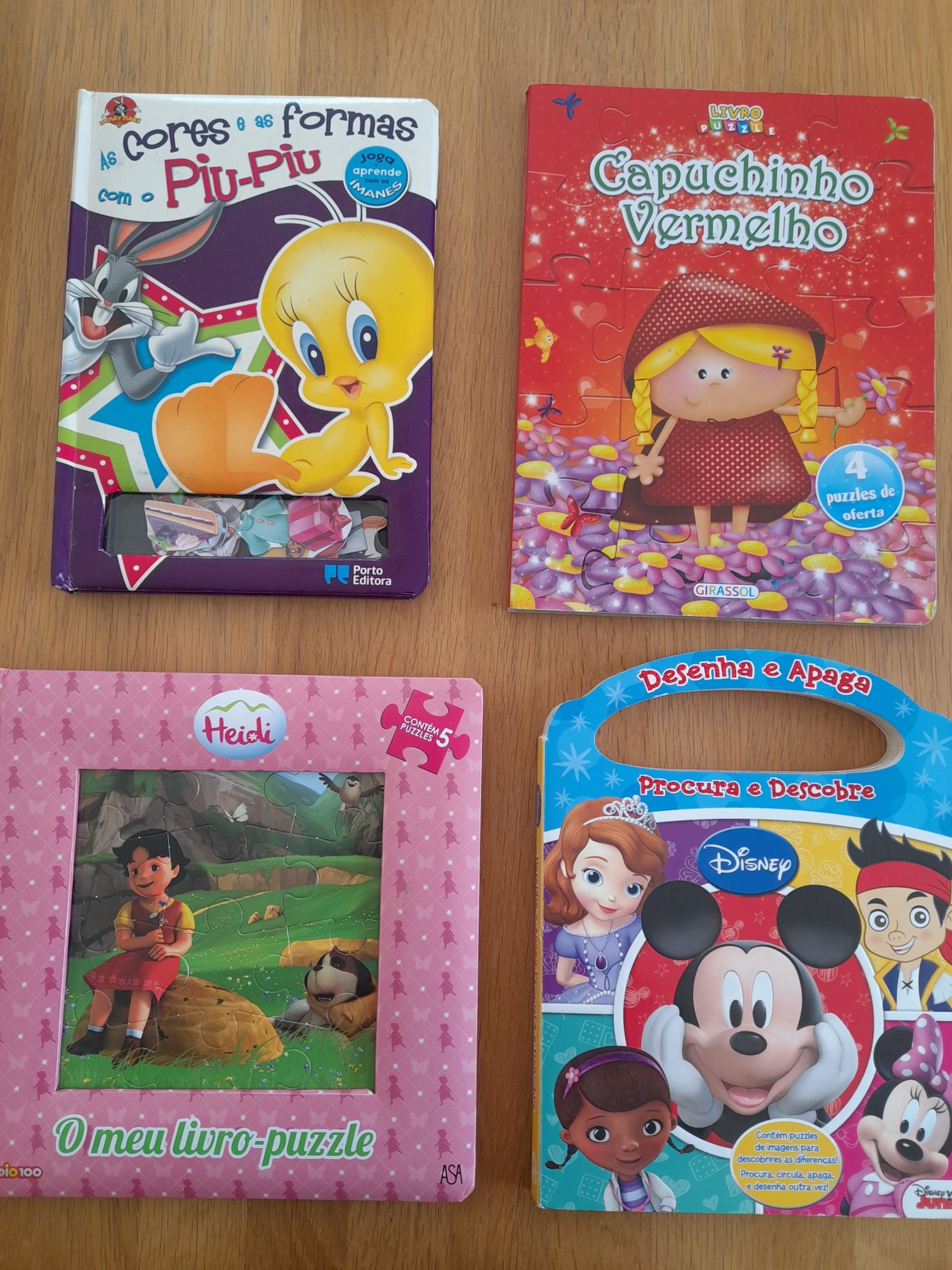 Lote de Livros Infantis