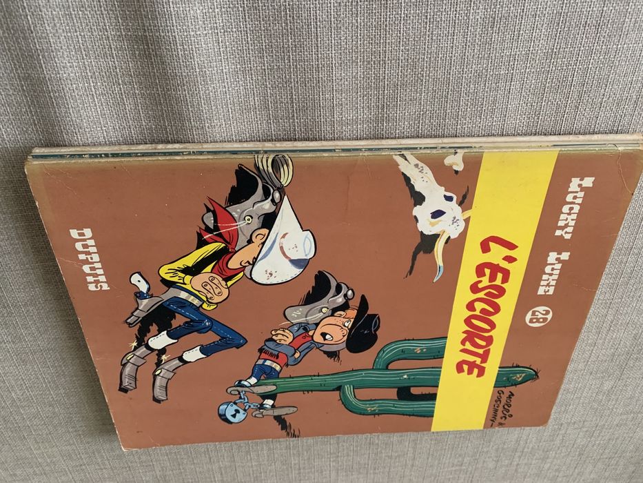 BD Lucky Luke - editora Dupuis (volumes 28, 30 e 31)