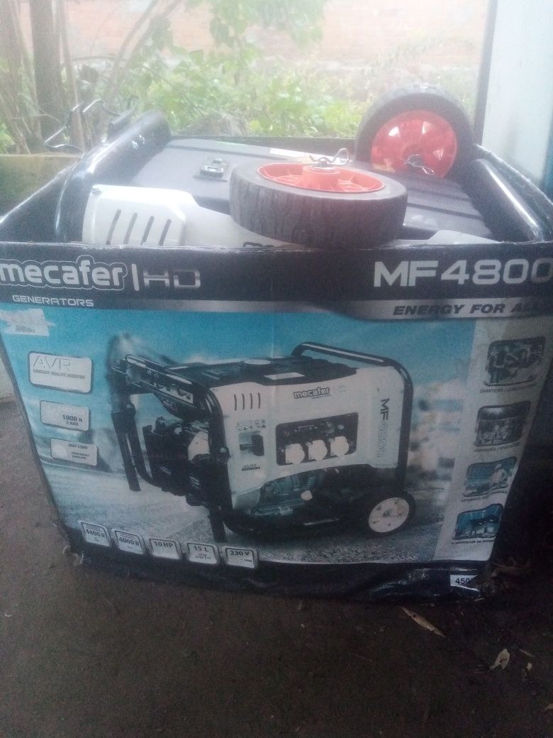 Генератор Mecafer MF4800 — мощный и надежный