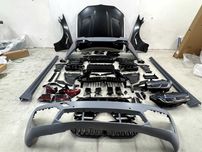 Комплект рестайлінгу bmw g30 m5 f90 обвес бмв г30 м5 бампер фари стопы