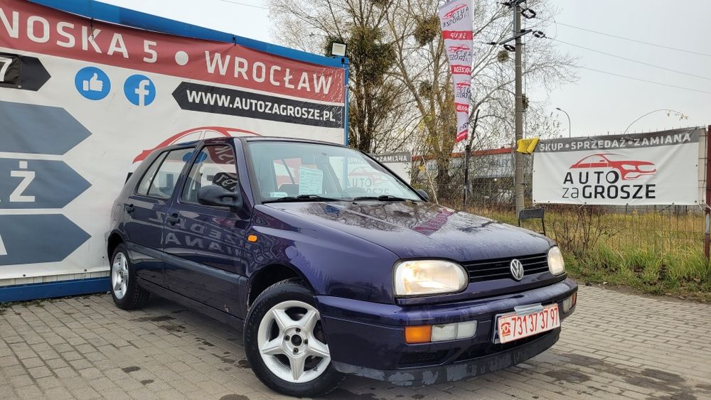 Volkswagen Golf III 1.6B+LPG//Alufelgi//Szyberdach//Zamiana