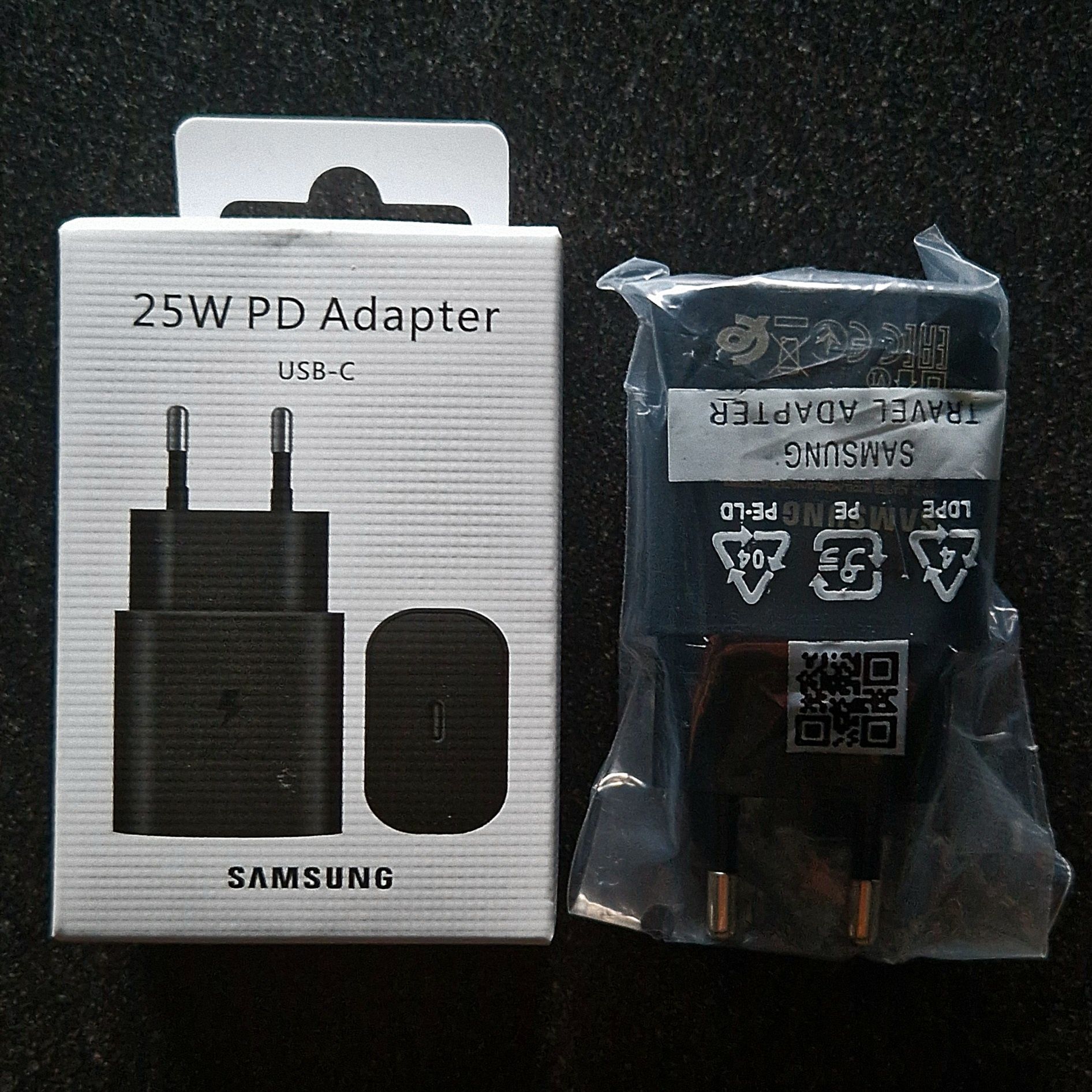 Зарядное устрой6ство блок быстрой зарядки Samsung typeC. 25W