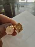 Aneis ouro 9k novos