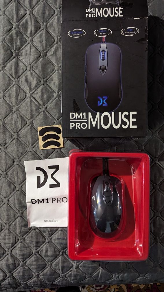 Ігрова мишка DM 1 pro matte black