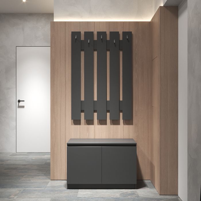 Комод для взуття, вішалка для одягу, передпокій